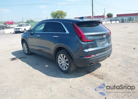 2021 Cadillac Xt4 Awd Luxury z USA, uszkodzony, nr VIN 1GYFZBR43MF001738